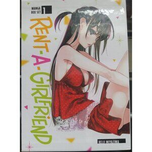 Rent-A-Girlfriend Manga Box Set 1 Paperback 2022 by Reiji Miyajima (VG+) English